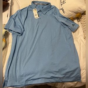 Adidas 2.0 Heather Ultimate 365 UPF 50 Golf Polo Shirt